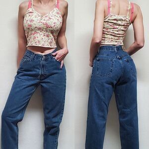 VINTAGE 1990s Old Navy Oversized Baggy Jeans Stone Wash High Rise Straight Leg